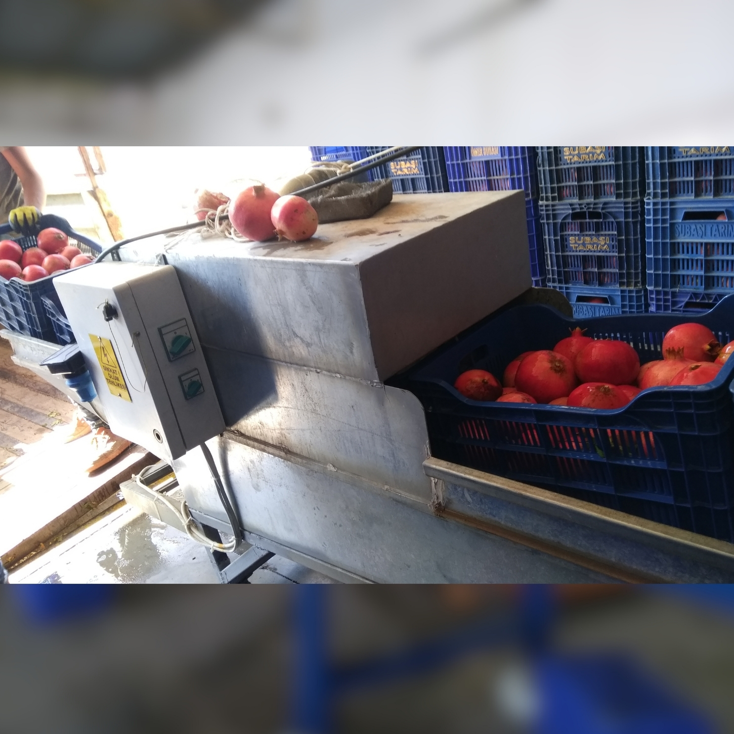 Meyve İlaçlama Kabini